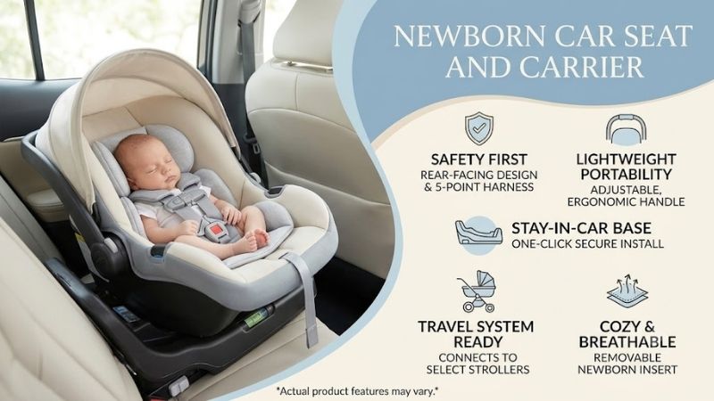 How to Choose the Right Newborn Car Seat And Carrier
