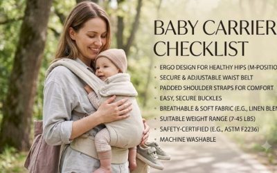 Baby Carrier Checklist: Essential Guide for Perfect Travel