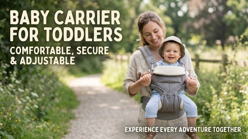 How to Choose the Ideal Carrier for Toddlers