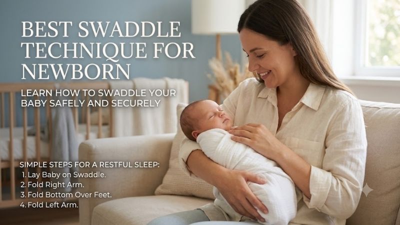 How to Choose the Right Best Swaddle Technique For Newborn