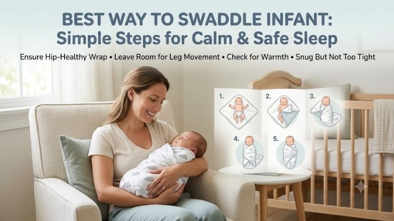 How to Choose the Right Best Way To Swaddle Infant Setup