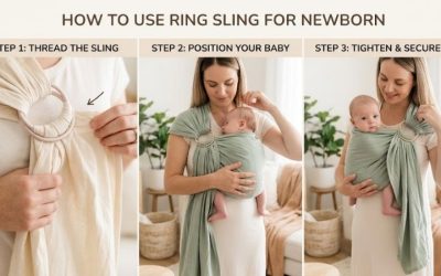 How To Use Ring Sling For Newborn: Safe Step-By-Step