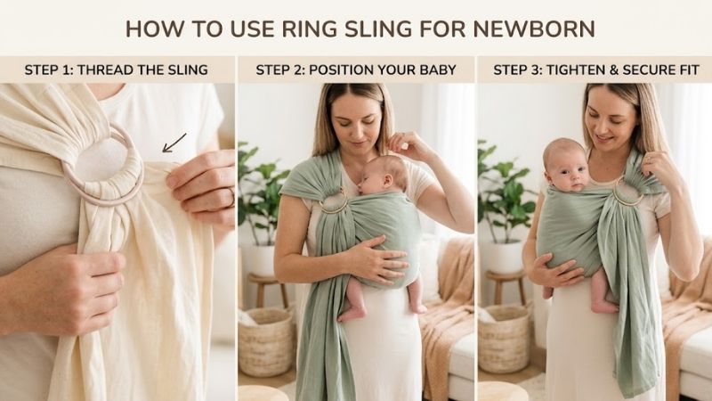 Essential Steps for How To Use Ring Sling For Newborn