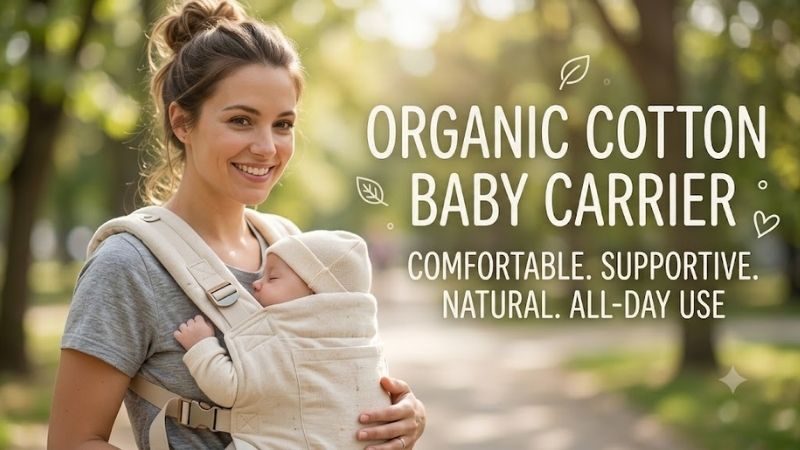 How to Choose an Organic Cotton Baby Carrier