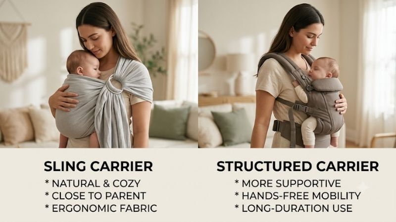 How to Choose Between Babywearing Options