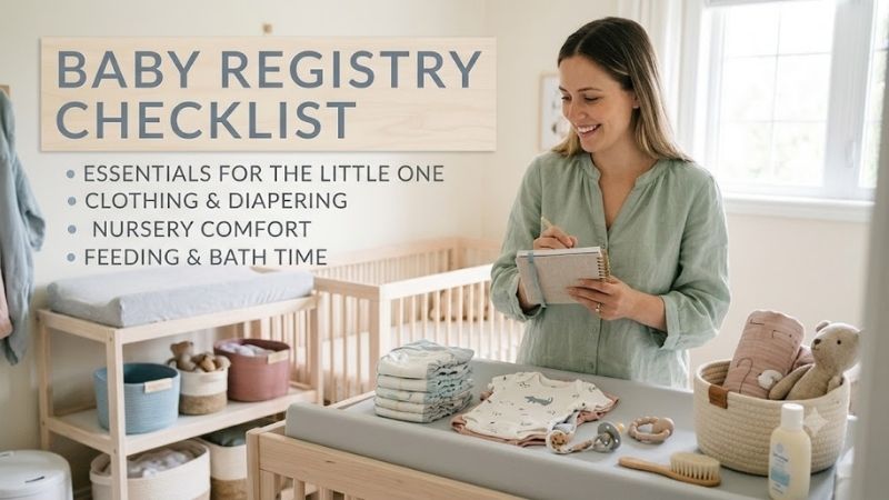 When to Start and How to Build Your Baby Registry