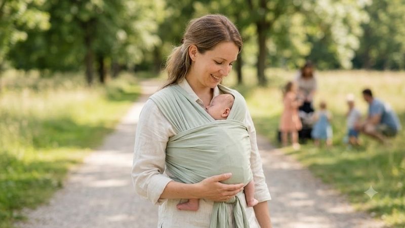How to Choose a Baby Wrap for Summer Living