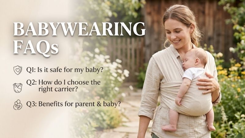 Quick Direct Answers to Essential Babywearing FAQs