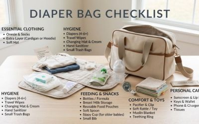 The Ultimate Diaper Bag Checklist: What to Pack Every Day