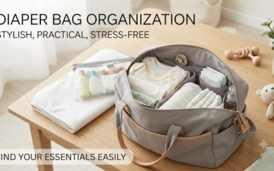 Diaper Bag Organization: 5 Essential Storage Accessories