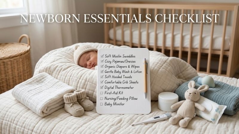 Master Checklist: The Non-Negotiable Newborn Essentials by Category