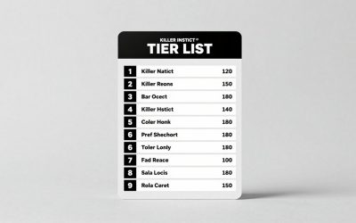 Killer Instinct Tier List